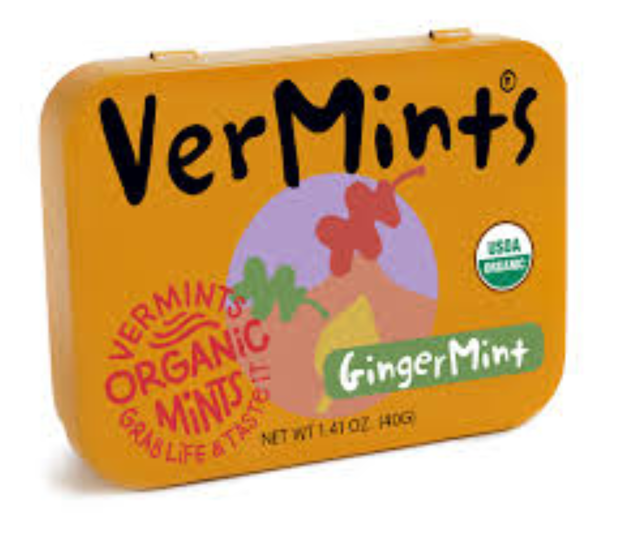 VERMINTS ORGANIC GINGERMINT 40G